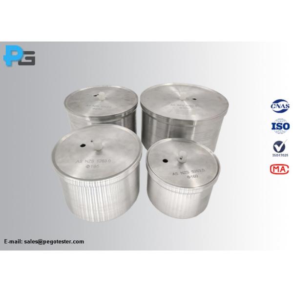 AS/NZS 5263.0 Aluminum Standard Test Vessels for Testing Hotplate Burners and
