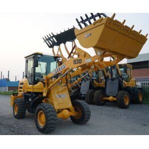 Small 1.5 Ton Wheel Loader Base 1490mm Hydraulic System