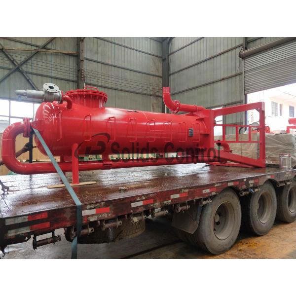 180m3/H Oilfield MGS Poor Boy Degasser 800mm Main Body Diameter