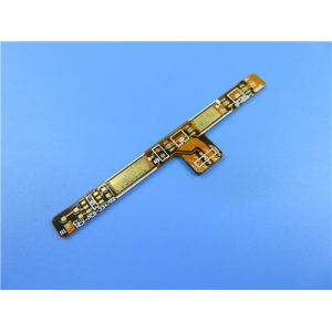 Double Sided Flexible PCB Soft Polyimide Circuit Board with Immersion Gold and