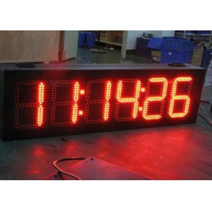 High Brightness 7 segmen led gas price signs with wireless IR remote control ,