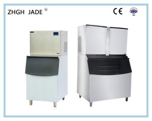 Split Type Cube Ice Making Machine Constant Voltage Device R404A Refrigerant