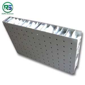 China Self Cleaning Honeycomb Aluminium Sheet Anodized Brushed 6mm-100mm For Interior on sale