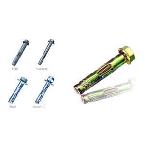 Cheap Hex Bolt Concrete Expansion Anchor With Hex Nut M6-M20 Length 50mm-200mm for sale