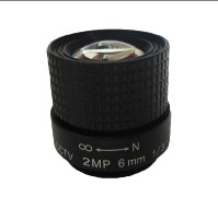 Cheap 1/3&quot; 6mm F1.2 2Megapixel CS-mount Manual IRIS CCTV Lens 130612CS-2MP for sale