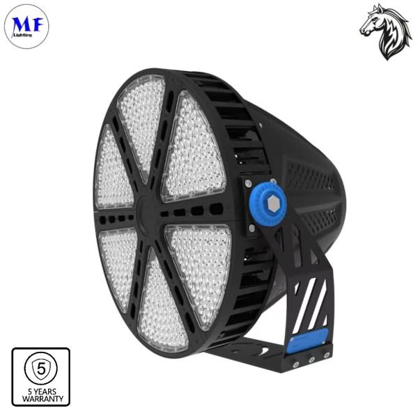 IK10 IP65 1000W Stadium Light 3000K/4000K/5000K/6000K Dimmable LED Flood Light