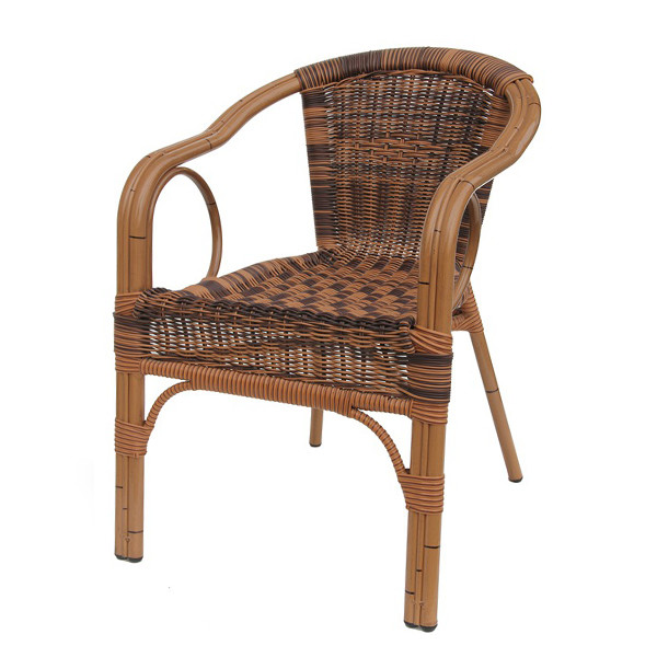 Quality Waterproof Rattan Wicker Chairs Antique Patio Arm Chairs wholesale