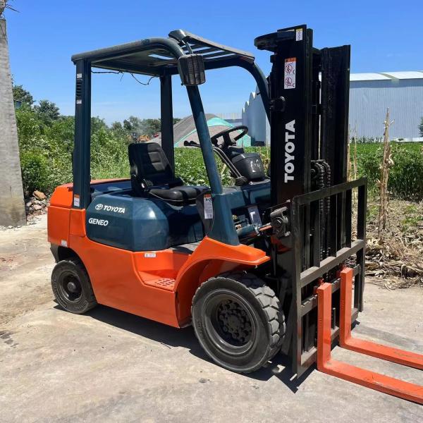 Quality Used Toyota Forklift 3.5T Small Secondhand Material Handler wholesale