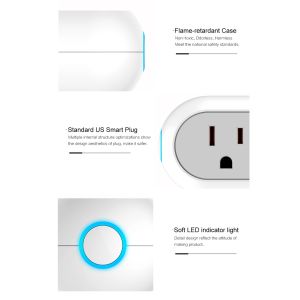 2 in 1 smart wifi plug with ETL certificate