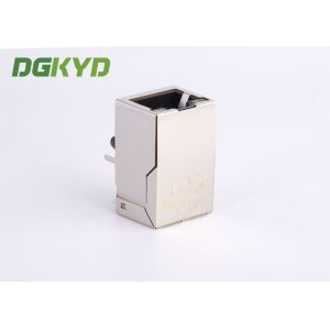 Megabit Ethernet Modular Jack RJ45 With Integrated Transformer, Length 25.4mm