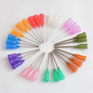 Safe Glue Dispensing Needle PP Plastic Screw Seat Customized Size And Color
