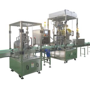 2023 Production Line 1000 Bottles per Hour with 4 Nozzle Bottle Filler and