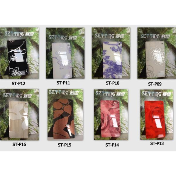 Anti scratch 19mm high gloss acrylic laminated MDF panel made in China