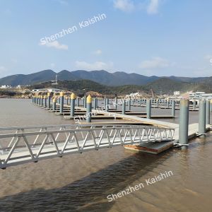 Floating Jetty Aluminum Dock/ Marine Floating Pontoon Bridge Aluminium Dock