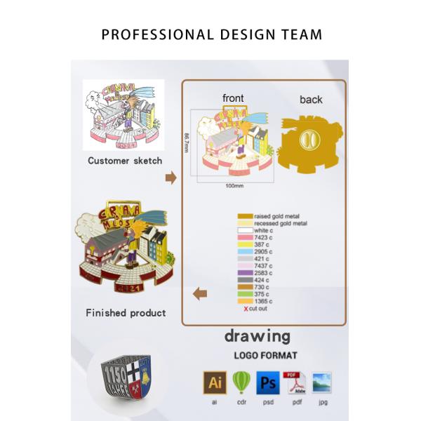 Genuine Leather Key Fob Customized Souvenir Enamel Personalised Keychain