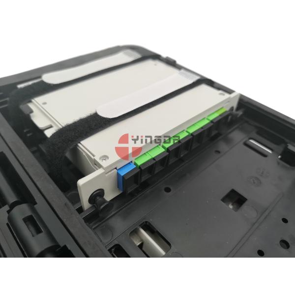 IP65 Aerial Mount Optical Fiber Splice Enclosure for PLC splitter, 16 fibras Caja de terminales