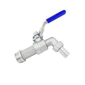 Cheap DN15-DN25 304 Stainless Steel Faucet Ball Valve with Normal Temperature and Durable for sale