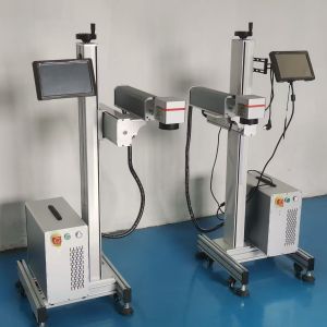 Precision Laser Coding High-Speed Flying Laser Marking Machine For Continuous