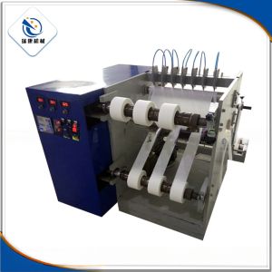 Jumbo Roll Adhesive Tape Slitter For Cloth PE Non Woven Fabric Electric Driven