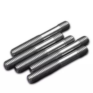 ASTM A453 Mechanical 7/8" Din975 Threaded Stud Bolt Screw Black-Thick Thread