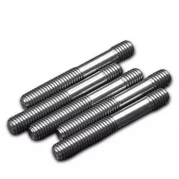 ASTM A453 Mechanical 7/8" Din975 Threaded Stud Bolt Screw Black-Thick Thread