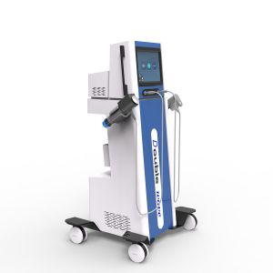 Vertical 2 In 1 Shockwave Therapy Machine Electronmagnetic System