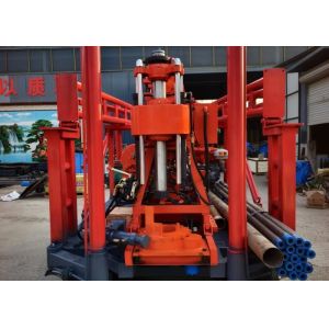 GK 200 Fast Drilling Capacity Crawler Mounted Drill Rig For Water Well Drilling