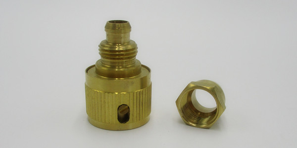 9mm 3/8 " PVC Quick Connect Fittings Brass Water Hose Quick Connect