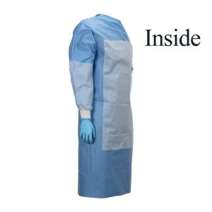 35gsm SMMS Gown Sterile Surgical Gowns Reinforced Customized