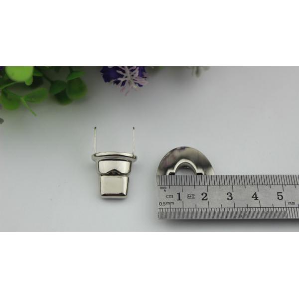 Hot sell Factory zinc alloy hardware accessories high quality custom oval metal handbag twist lock
