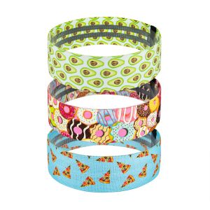 Cheap Customized 33cm Hip Resistance Band Flat Elastic Yoga Latex for sale