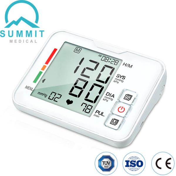 Quality Automatic Upper Arm Blood Pressure Machine With Adjustable Cuff And USB Charging wholesale