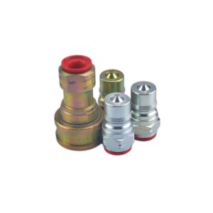 China Self Locking Metal Flange Hose with Carbon Steel Head for Heavy Duty Hydraulic Applications on sale