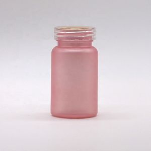 Pharmaceutical Grade 100cc PET Frosted Plastic Pill Bottle with Child Proof