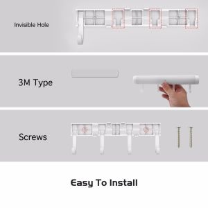 Battery powered PIR Motion Sensor Closet Light With Heavy Duty Hooks ( Removable