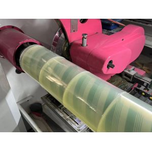 Acrylic Adhesive Glue Roll Label Materials BOPP Transparent Film Extra Sticky