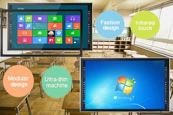 Hight Resolution 84 Inch IR Multi Touch TFT Touch Screen LCD Monitor for