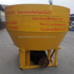 1600 1500 1400 model wet pan mill for gold ore equiped with grinding roller