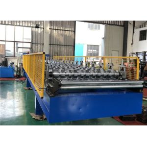 Cheap 1220mm Width Galvanized Roof Metal Tile Making Machine Cr12 Blade for sale
