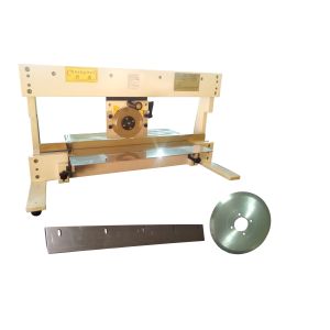 CWV-1M PCB Depaneling Machine with Adjustable Linear Blade and Circular Blade