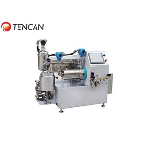 18.5KW Ceramic Spray Glaze Grinding Bead Mill Machine For Sub Micron Scale