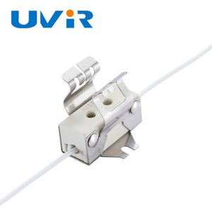 China 250V 5KV Ceramic Infrared Lamp Holder for Heaters on sale