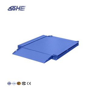 SOHE 1.2m*1.2m 2t Industrial Weighing Scale Platform with Double Ramp and 2000KG