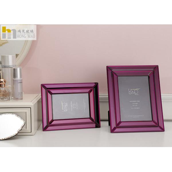 Quality Fashionable Glass Mirror Photo Frame Home Deco Different Size Available wholesale