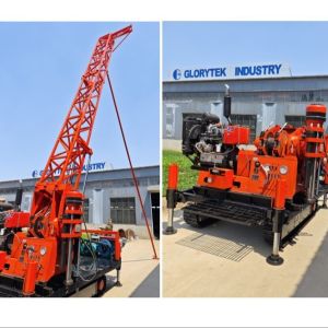 50m 100m 200m 300m Exploration Drilling Rig Mounted On Crawler Chassis