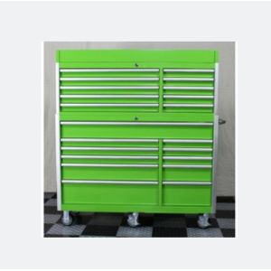 Metal Workshop Garage Vertical Tool Storage Cabinet with Drawers and Optional