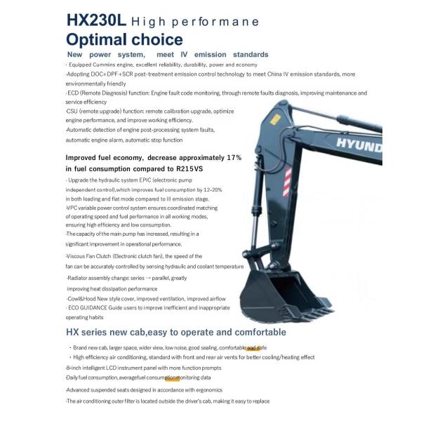 Hyundai Excavator HX230