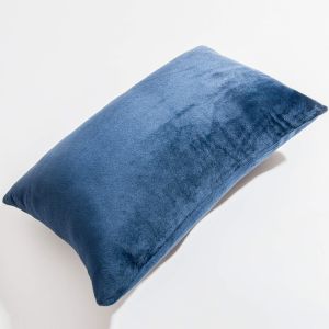 NTBAY 2 Pack Zippered Velvet King Pillowcases, Super Soft and Cozy Luxury Fuzzy