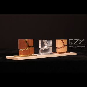 Plexiglass CNC Architecture Model Gift 1/500 MAD ODM