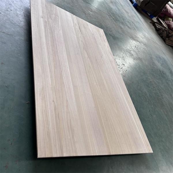 Free Spare Parts AA Grade Solid Wood Glue Board Paulownia Board 4x8 Paulownia